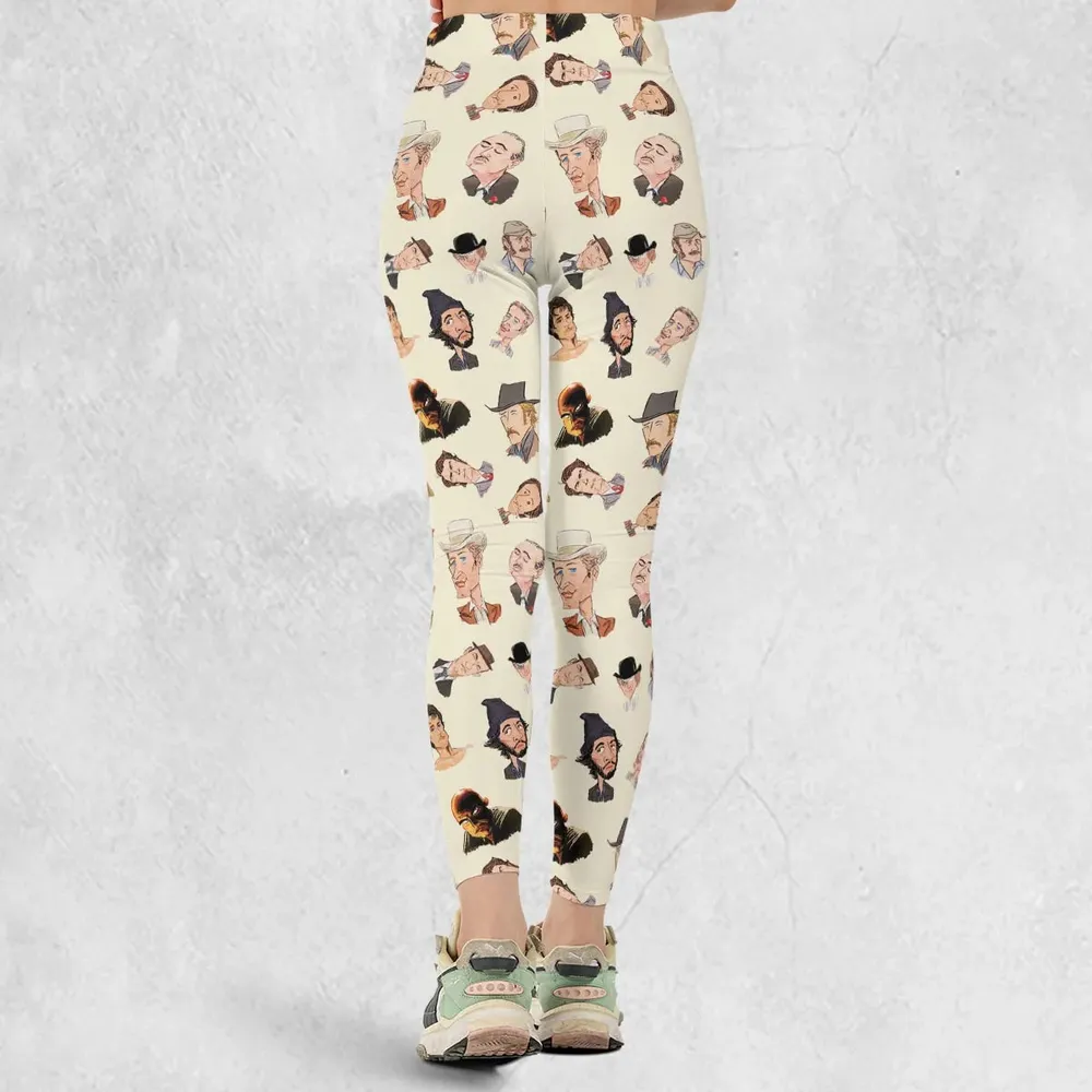 Easy Riders And Raging Bulls Characters Legging - 3
