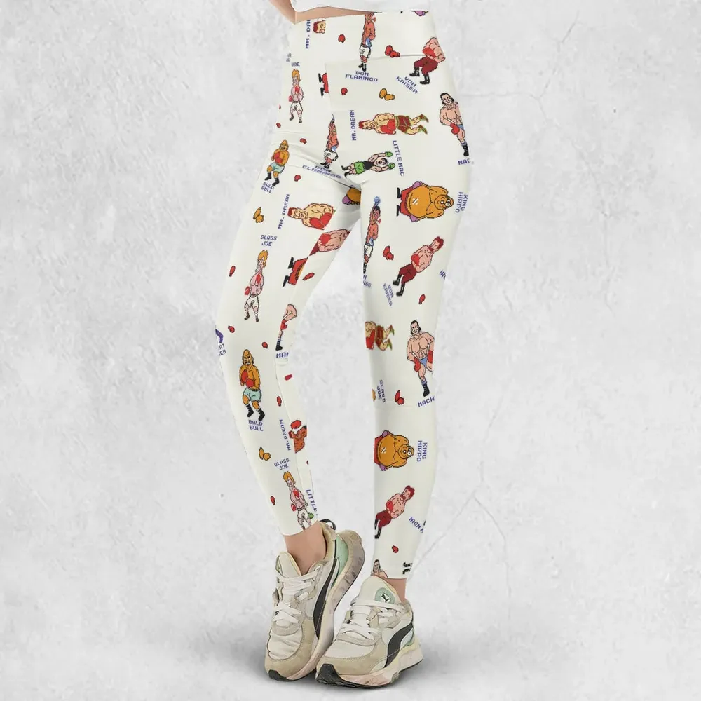 Retro Game Punch Out Legging - 2