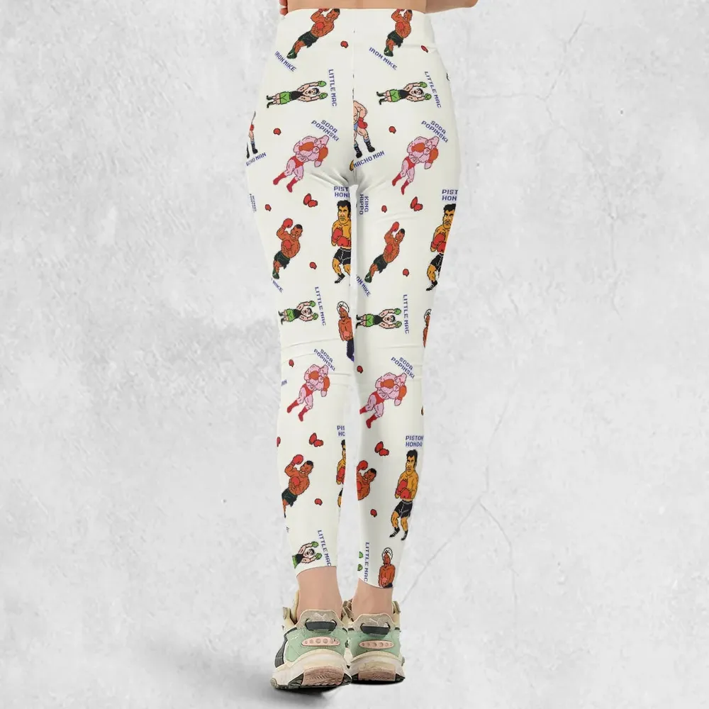 Retro Game Punch Out Legging - 3