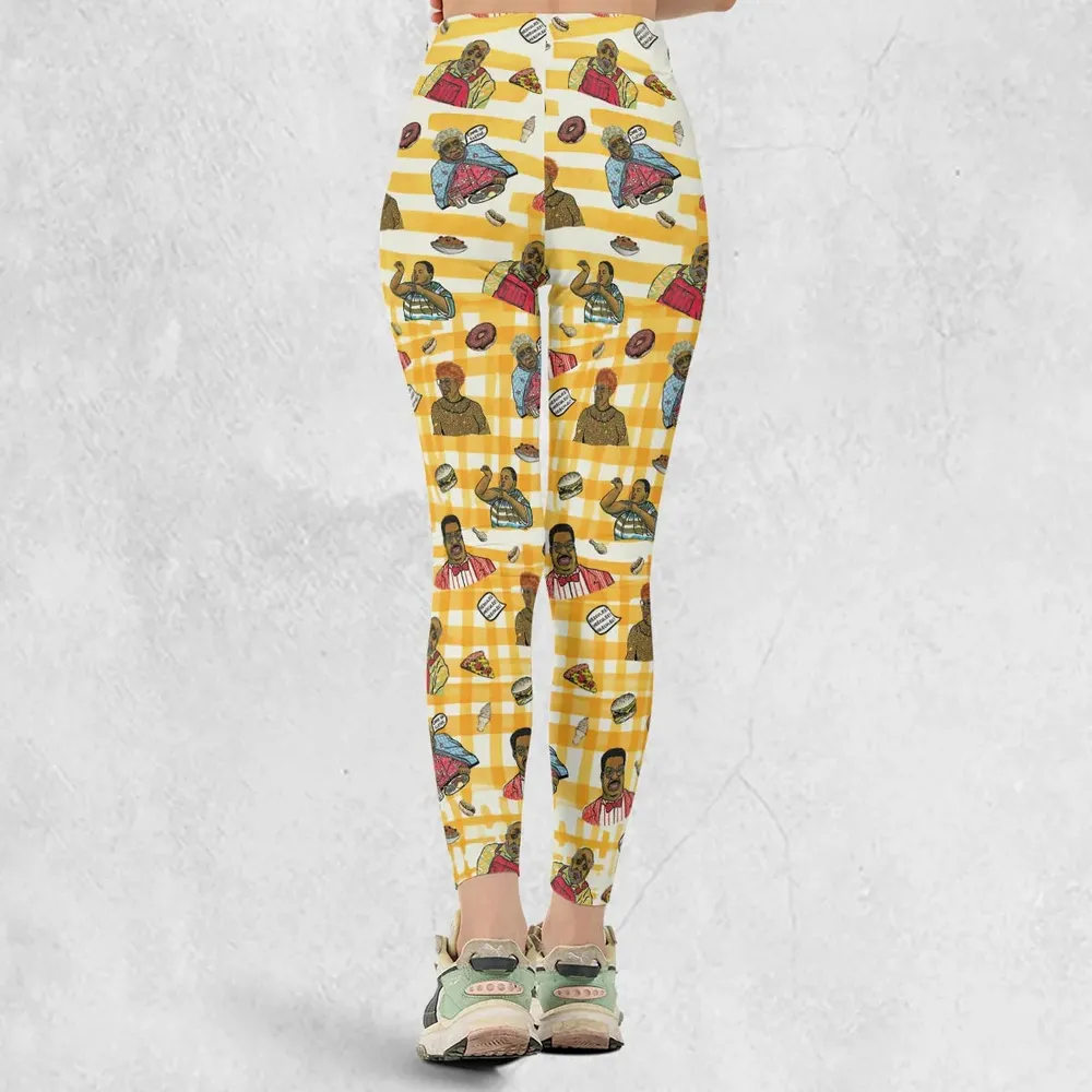 The Nutty Professor Characters Legging - 3