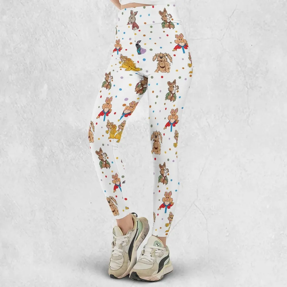 Tale of the Bunny Picnic Characters Legging - 2