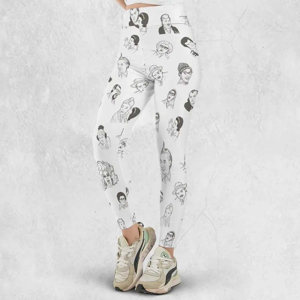 Second City Television Characters Legging - 2