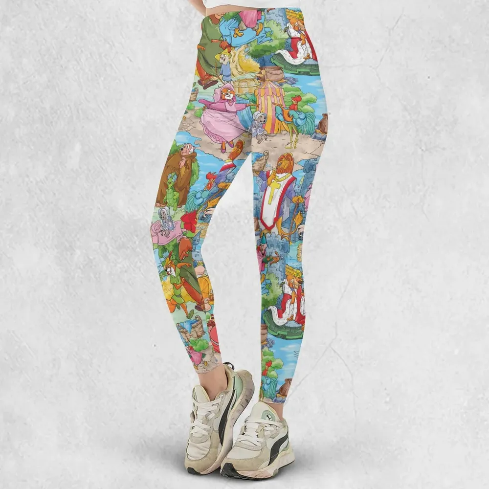 Archer Wood Plaid Robin Hood Legging - 2