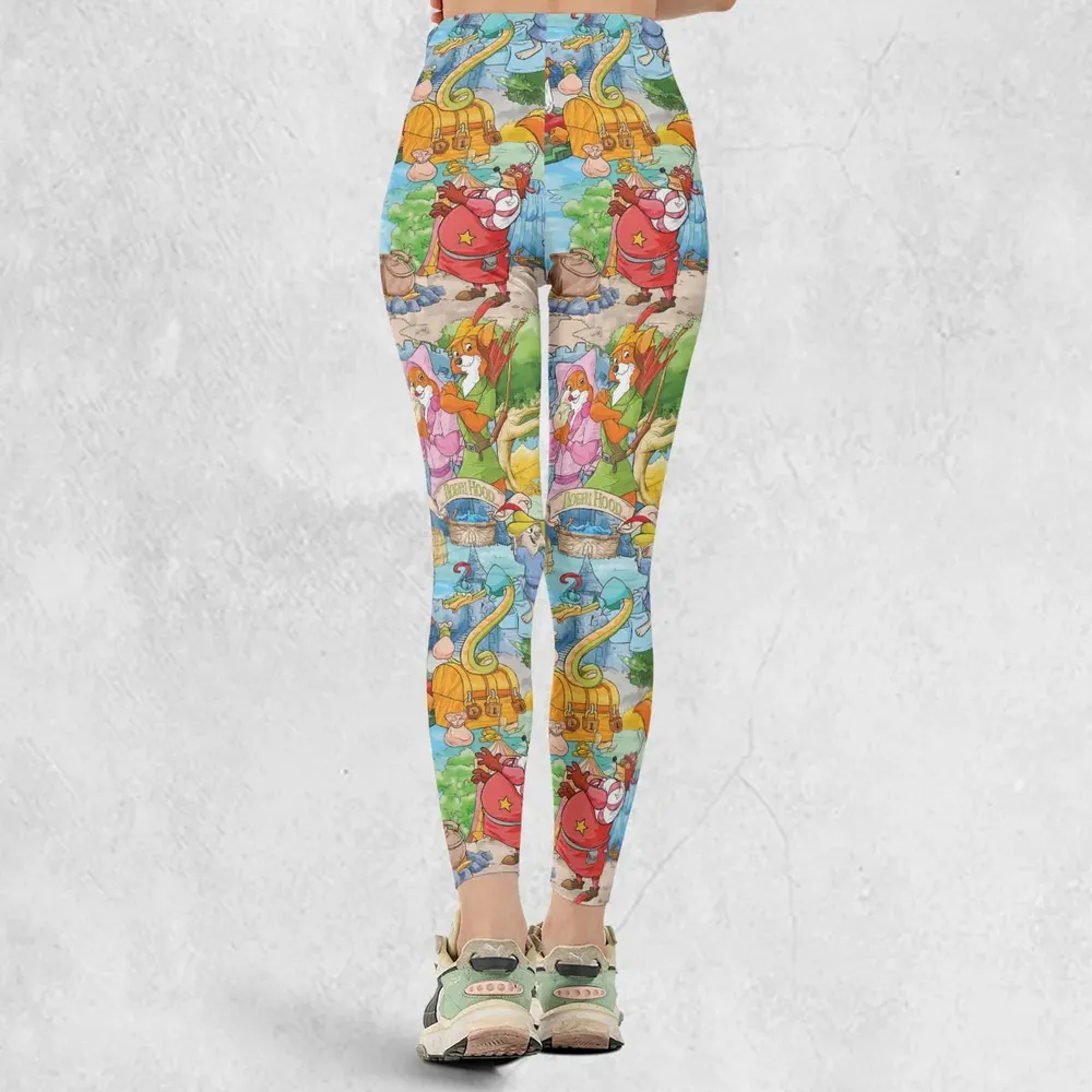 Archer Wood Plaid Robin Hood Legging - 3
