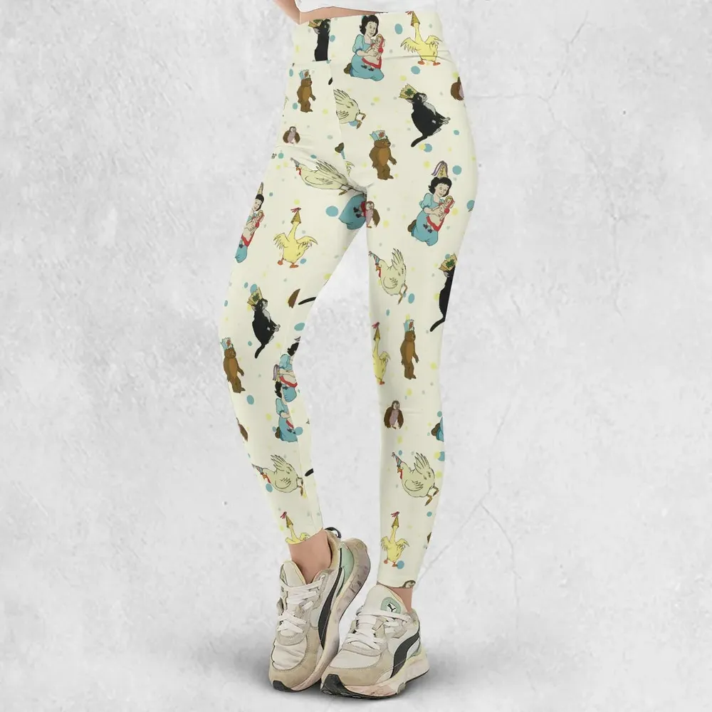 The Curious Cub and His Forest Friends Little Bear Legging - 2