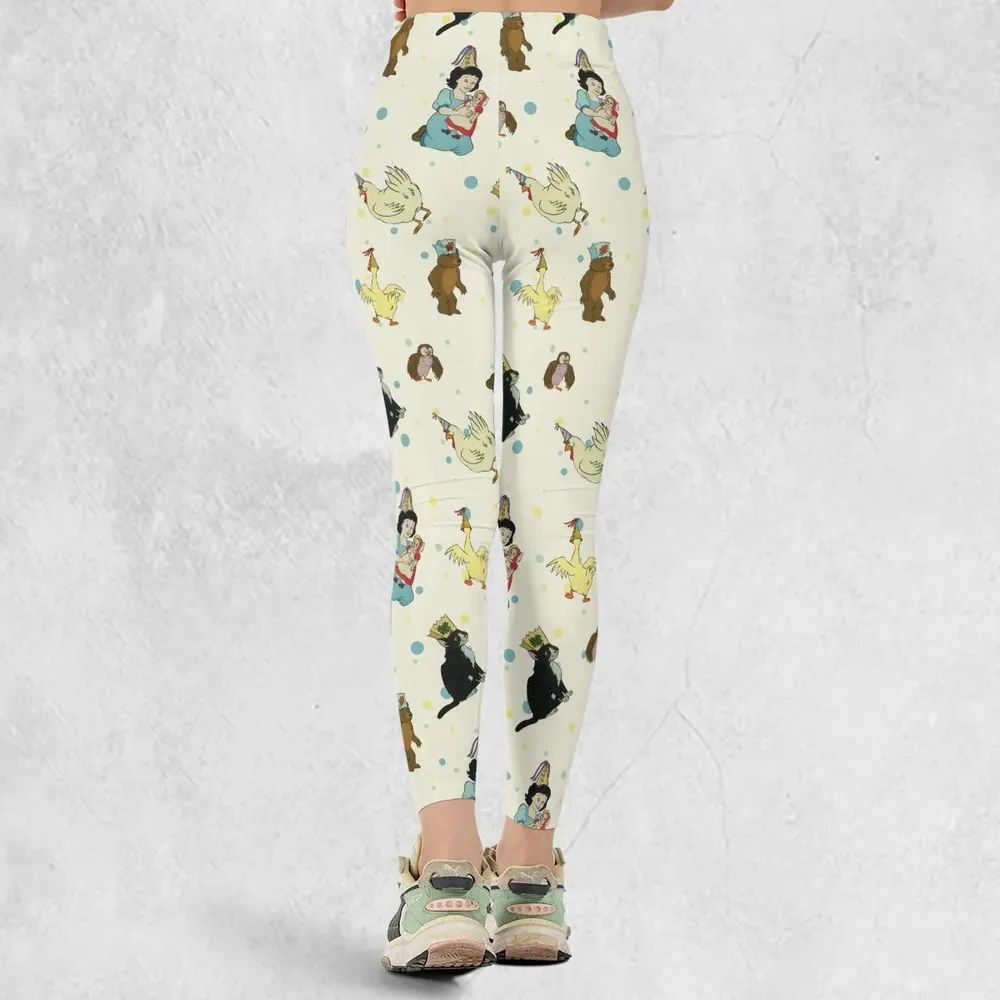 The Curious Cub and His Forest Friends Little Bear Legging - 3