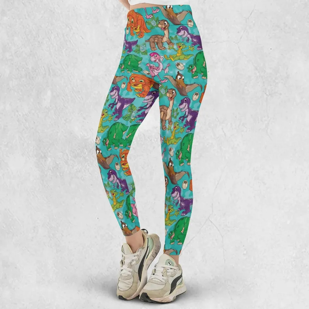 Squad Goals The Land Before Time Legging - 2