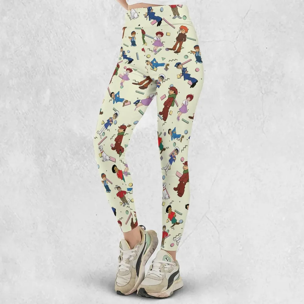 The Little Rascals Cartoon Characters Legging - 2