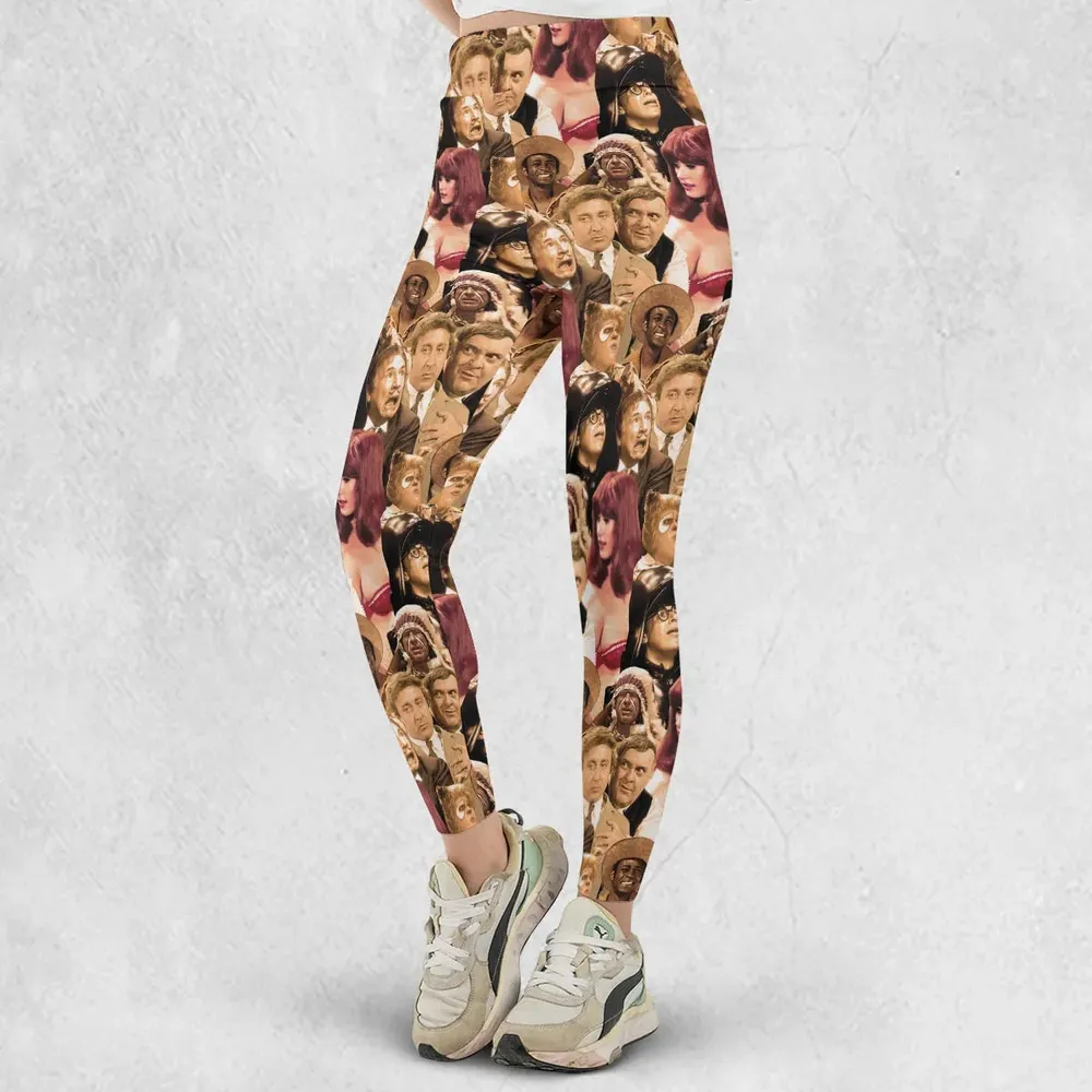 Mel Brook's movies collage Legging - 2