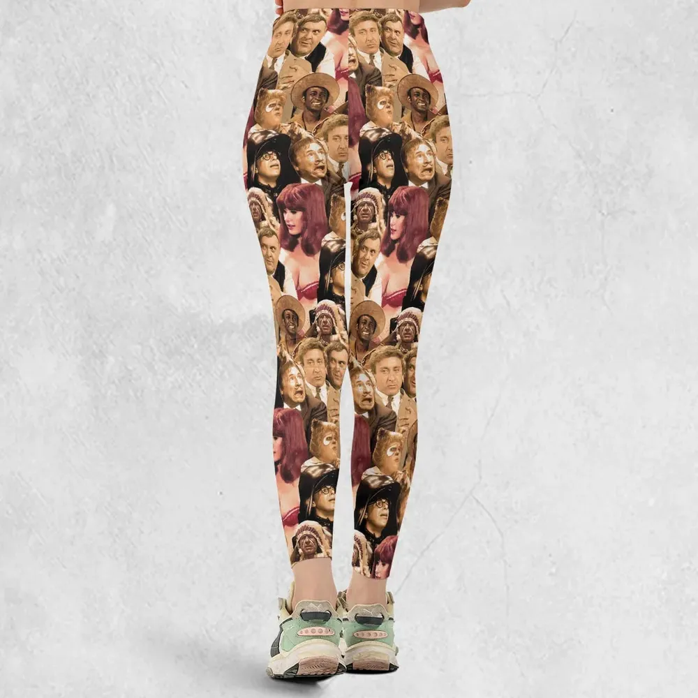 Mel Brook's movies collage Legging - 3