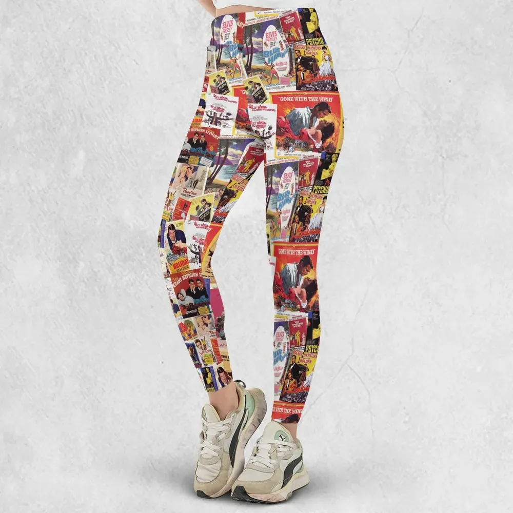 Hollywood Classics Collage Legging - 2