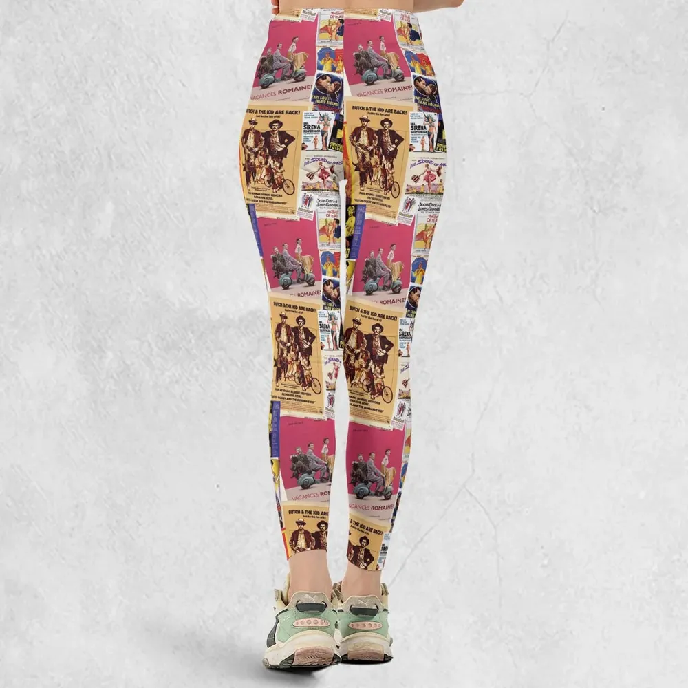 Hollywood Classics Collage Legging - 3