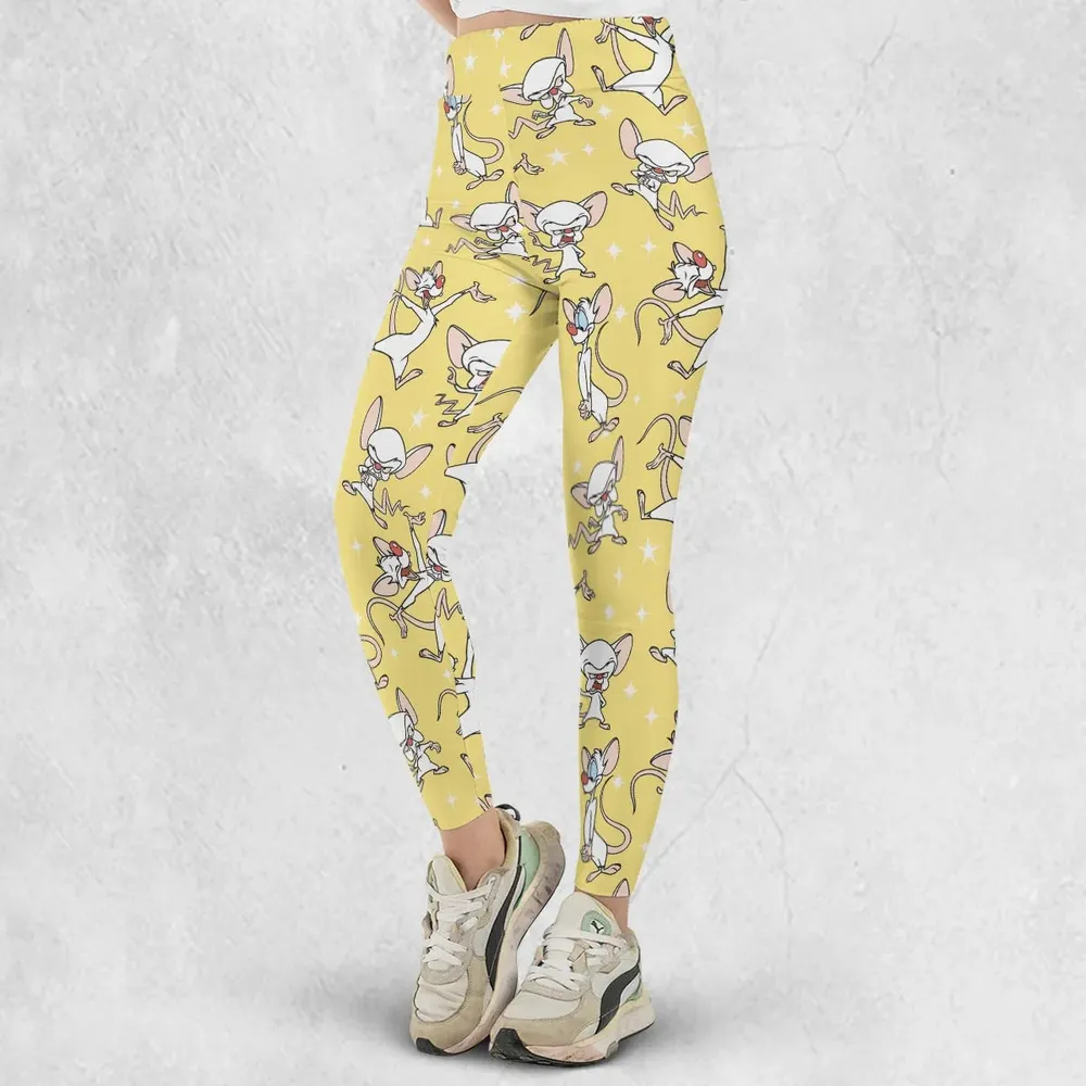 Lab Style Pinky and the Brain Legging - 2