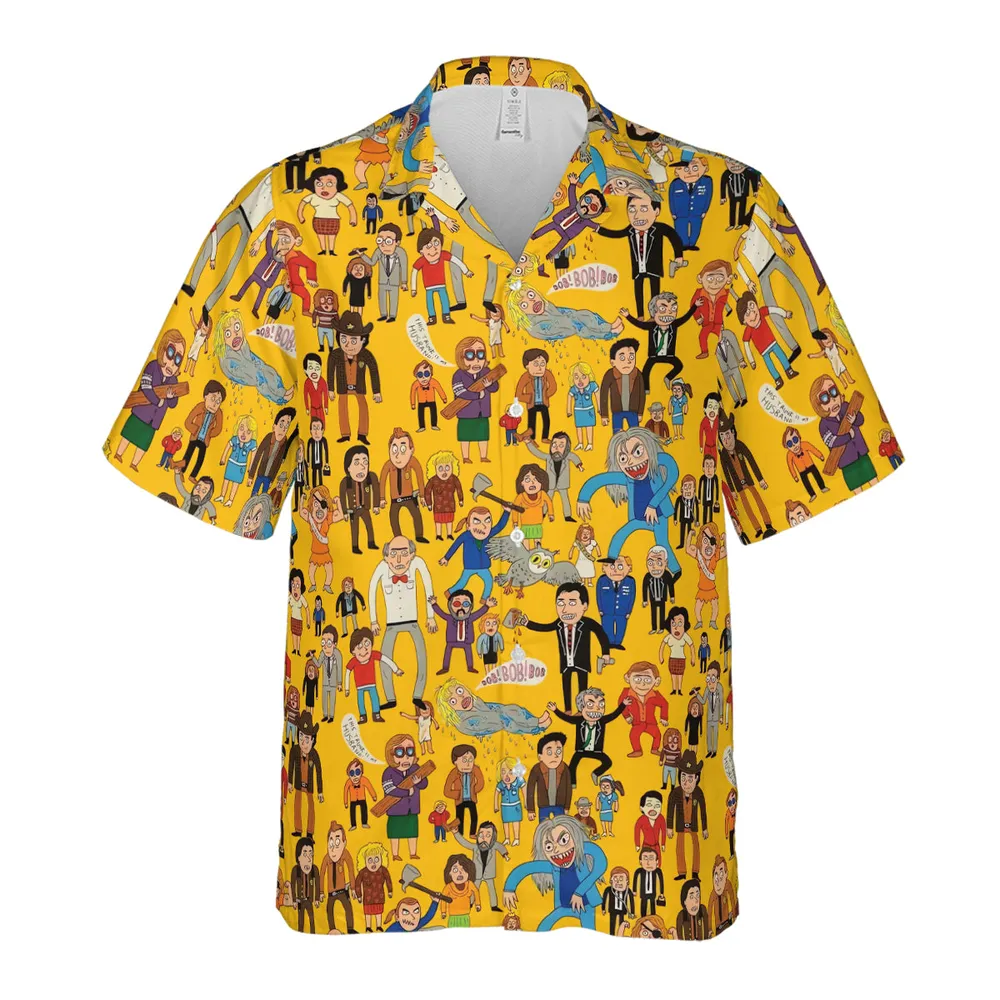 Lynch Vibes Twin Peaks Hawaiian Shirt - 2