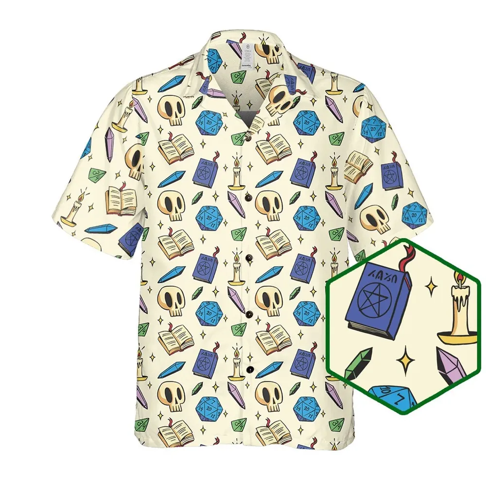 DnD Dungeon Master Hawaiian Shirt - 1
