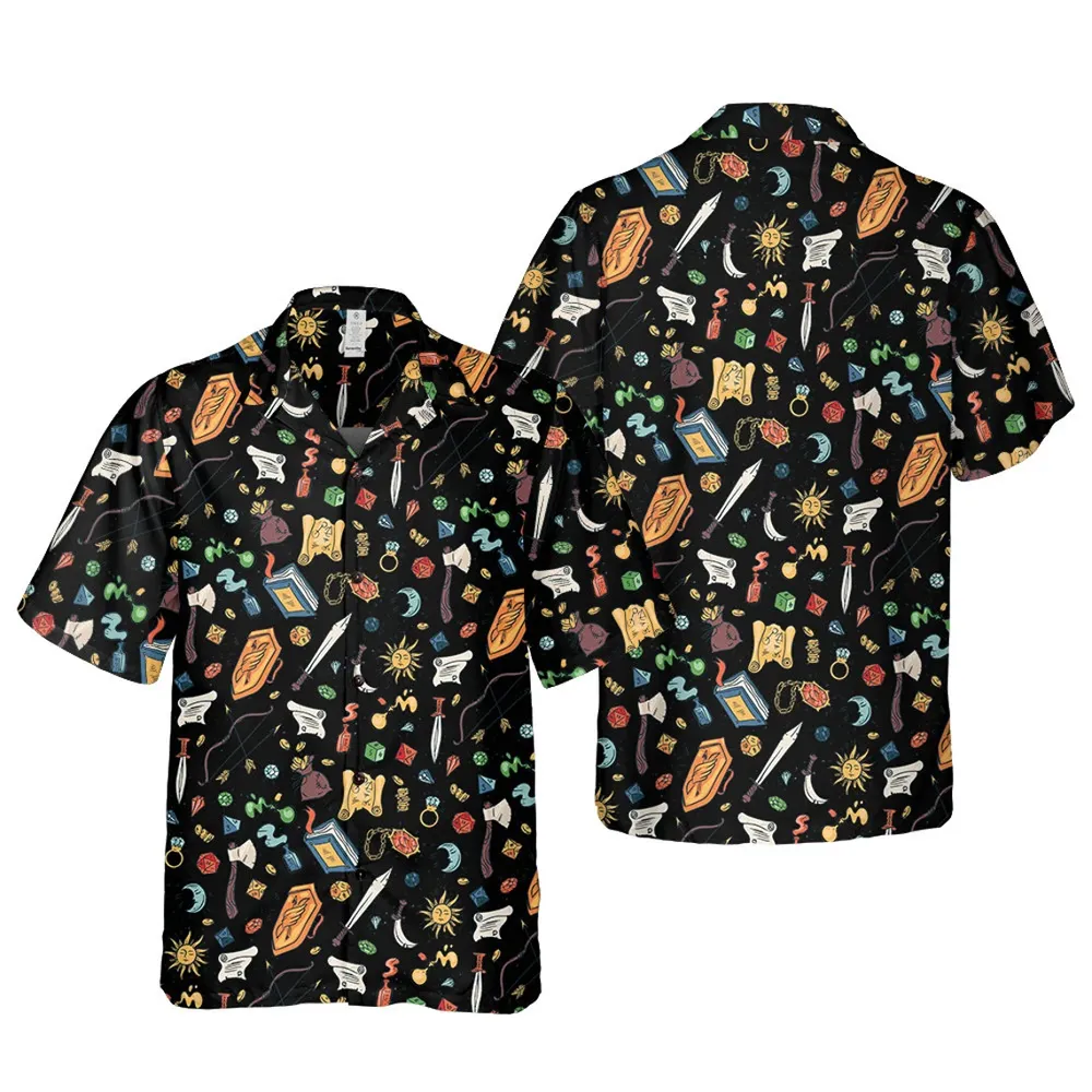 DnD Stuffs Hawaiian Shirt - 3