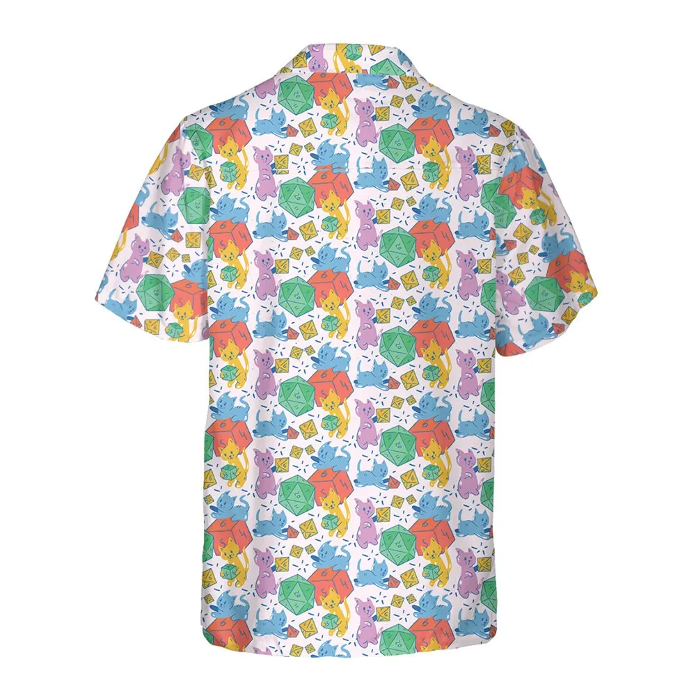 Dungeons And Cats Hawaiian Shirt - 2