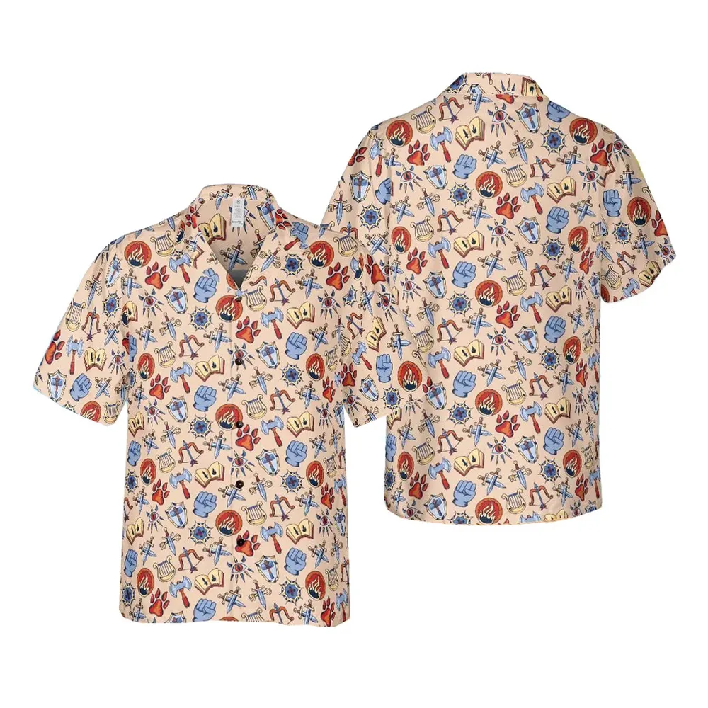 DnD Dungeon Master Hawaiian Shirt 2 - 3