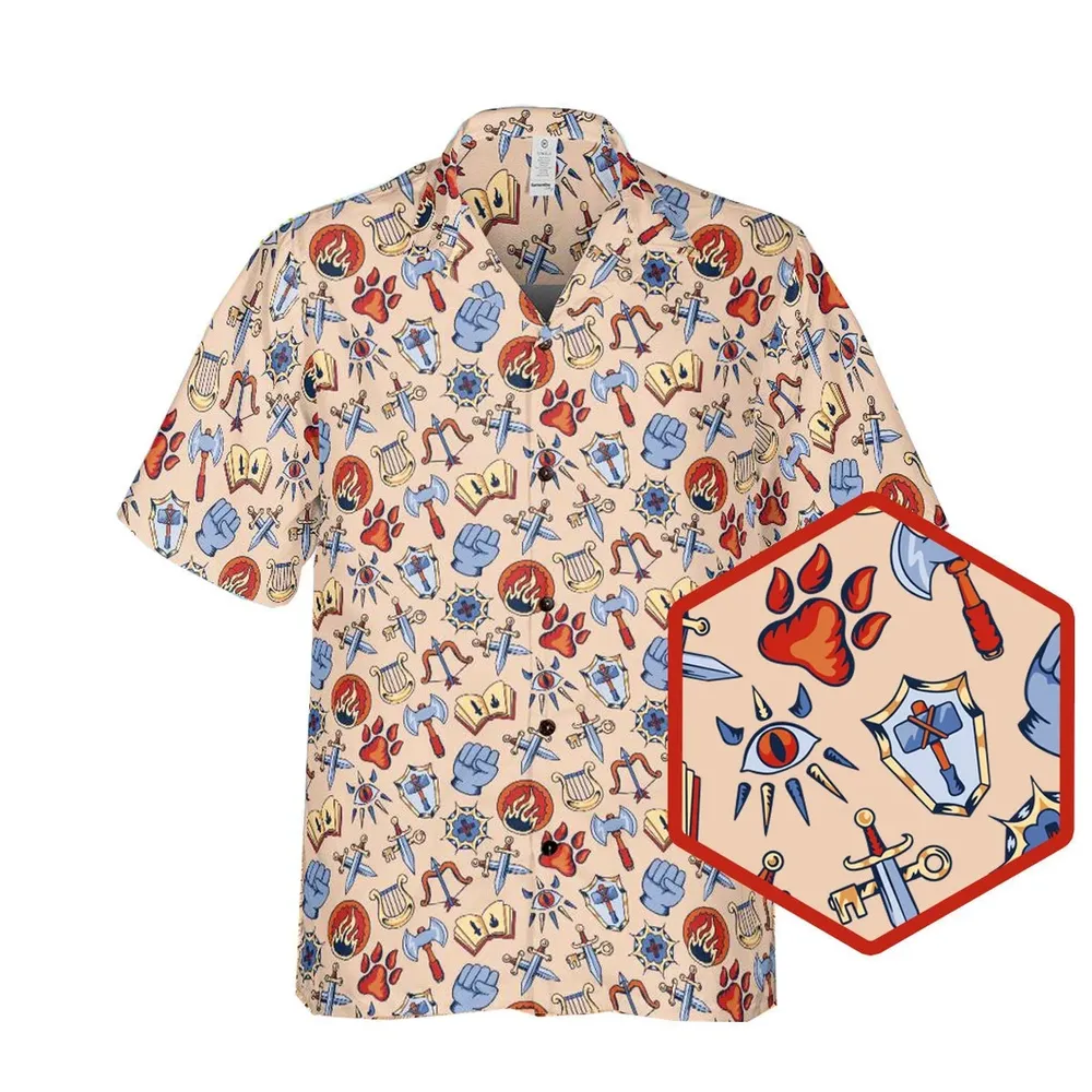 DnD Dungeon Master Hawaiian Shirt 2 - 1