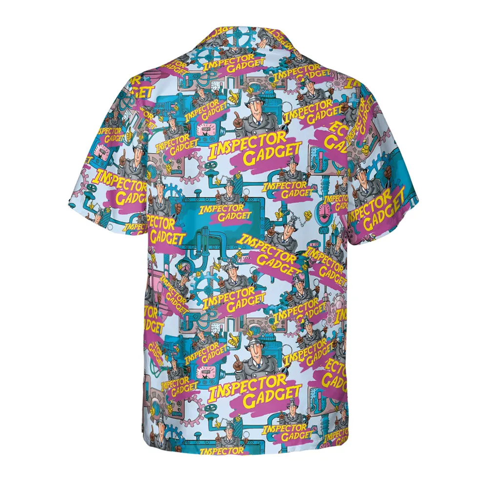 Inspector Mode Inspector Gadget Hawaiian Shirt - 3