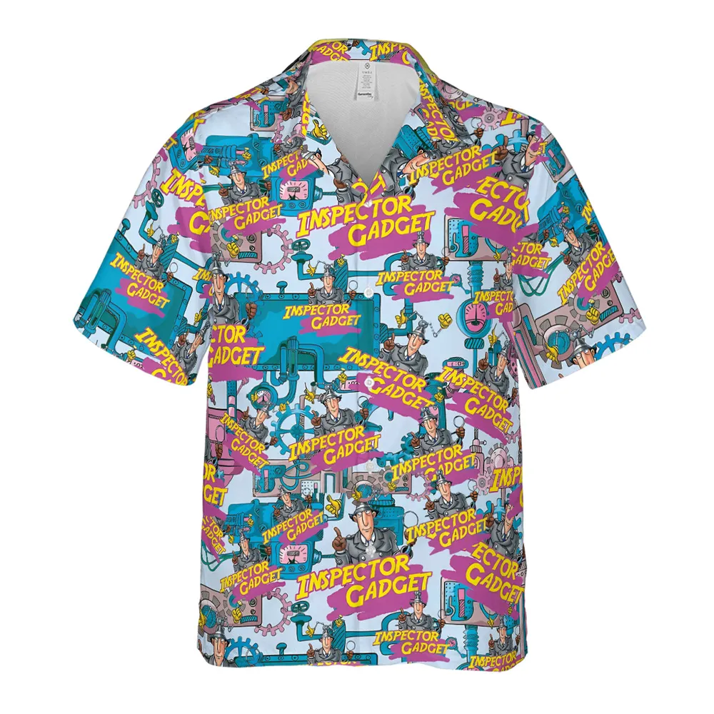 Inspector Mode Inspector Gadget Hawaiian Shirt - 2