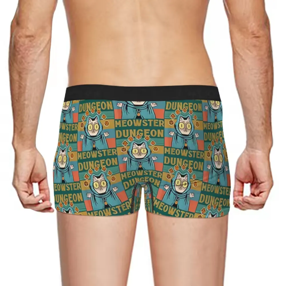 Dungeon Meowster Underwear Men's Boxer Briefs - 3