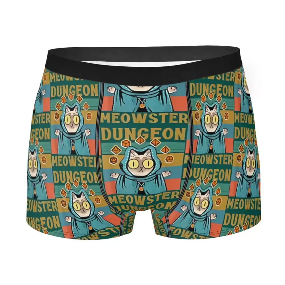 Dungeon Meowster Underwear Men's Boxer Briefs - 2
