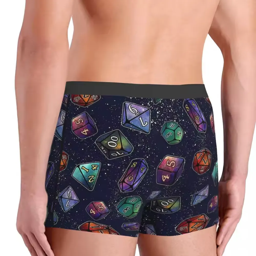 Galaxy Of Dices Underwear Men's Boxer Briefs - 1