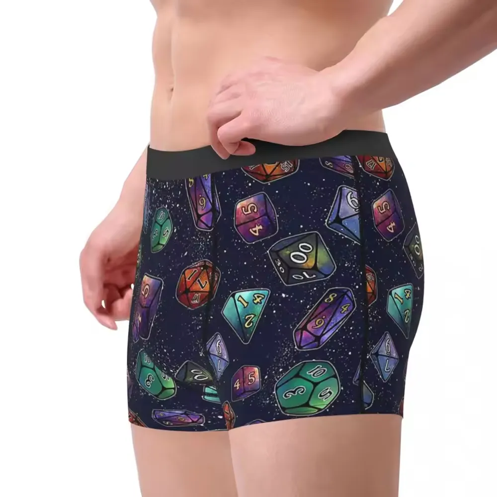 Galaxy Of Dices Underwear Men's Boxer Briefs - 3
