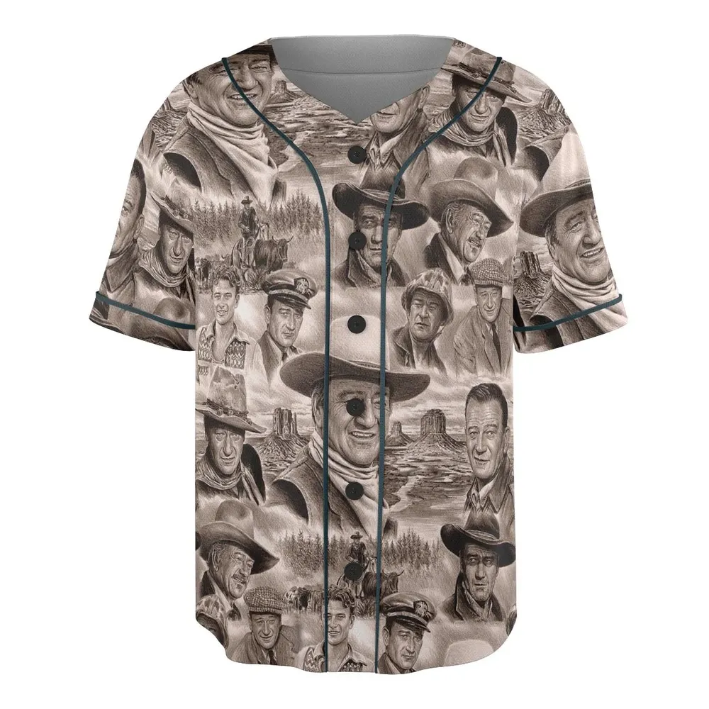 Of these Wayne Westerns Unisex Baseball Jersey - 3