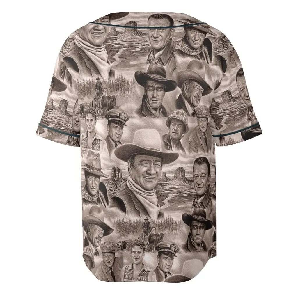 Of these Wayne Westerns Unisex Baseball Jersey - 4
