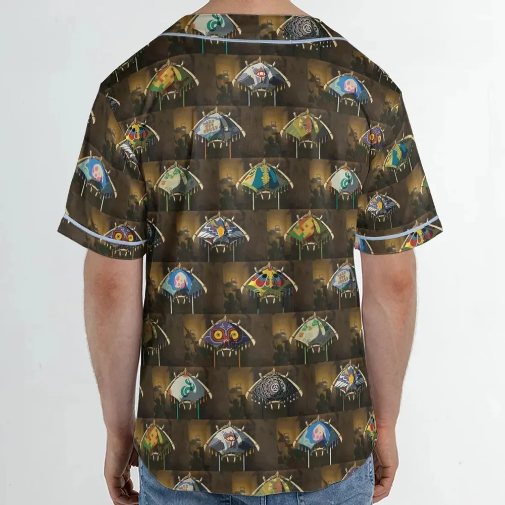 Zelda Paraglider Unisex Baseball Jersey - 2