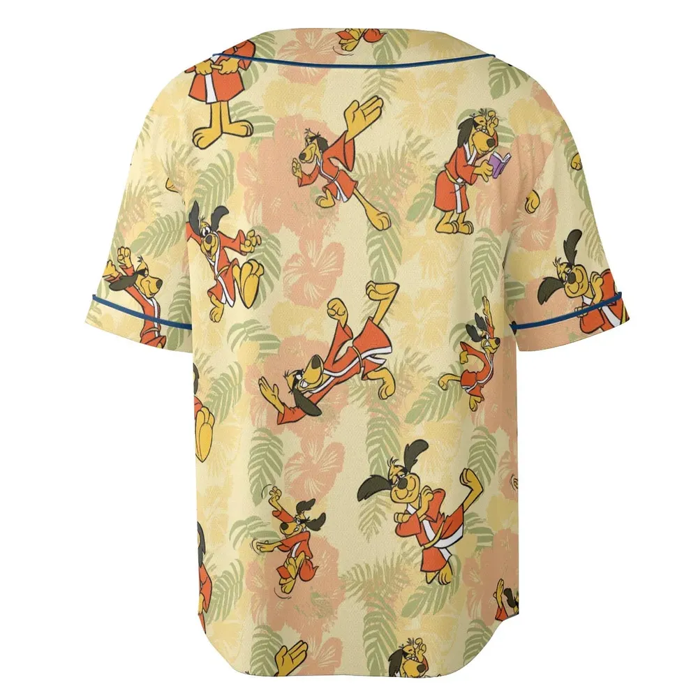 Kung Fu Dog Hong Kong Phooey Unisex Baseball Jersey - 4