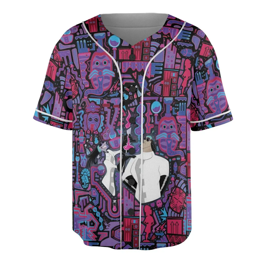 Mad Science Yzma The Emperor's New Groove Unisex Baseball Jersey - 3