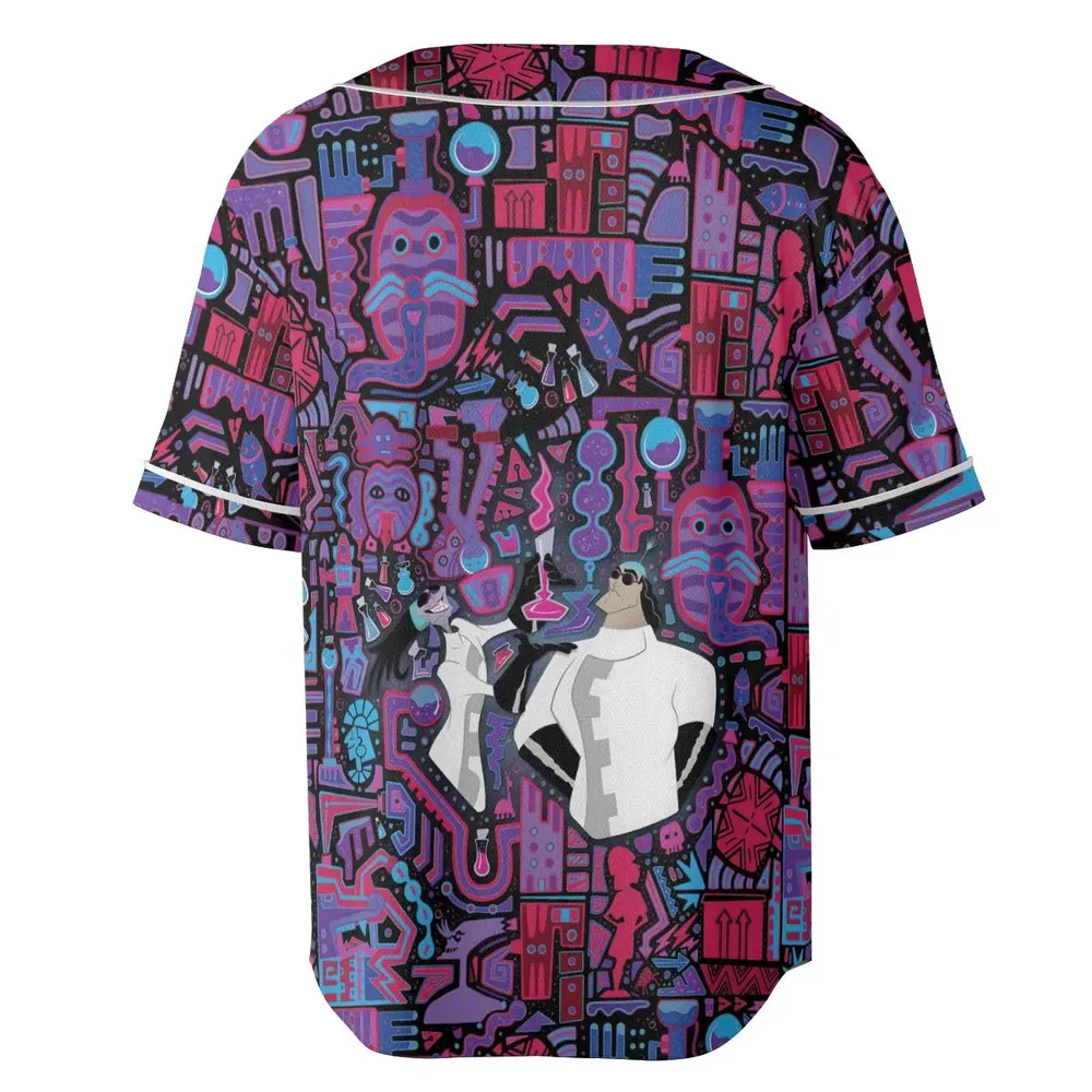 Mad Science Yzma The Emperor's New Groove Unisex Baseball Jersey - 4
