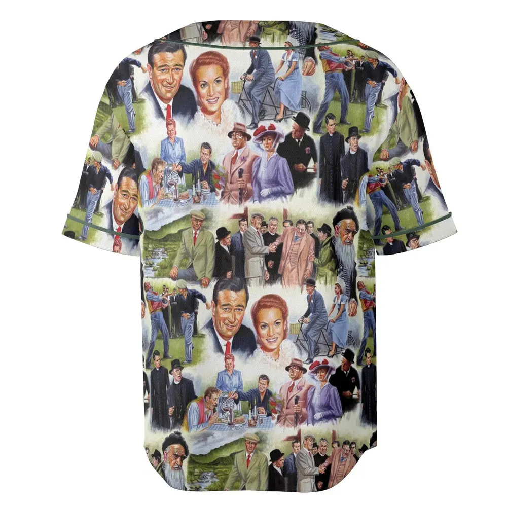 The Quiet Man Unisex Baseball Jersey - 4
