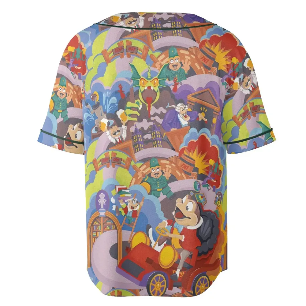 Wild Ride Unisex Baseball Jersey - 4