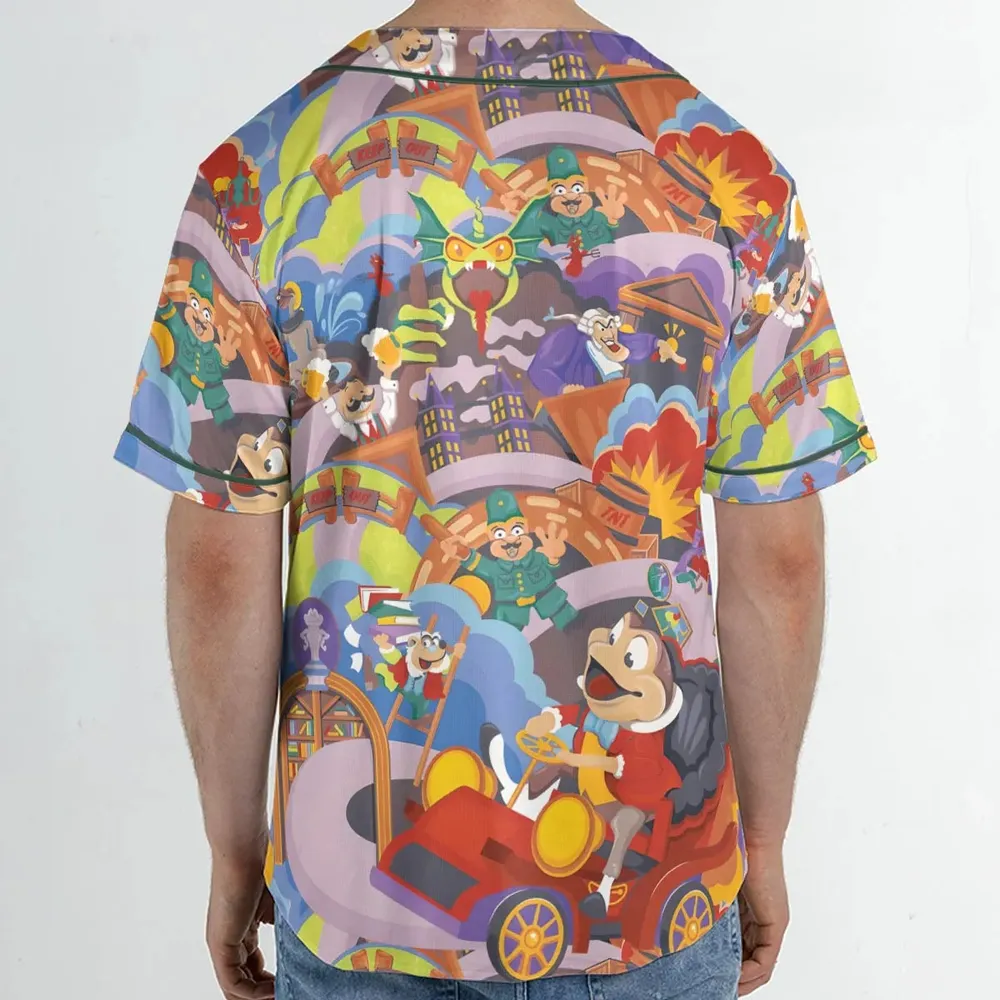 Wild Ride Unisex Baseball Jersey - 2