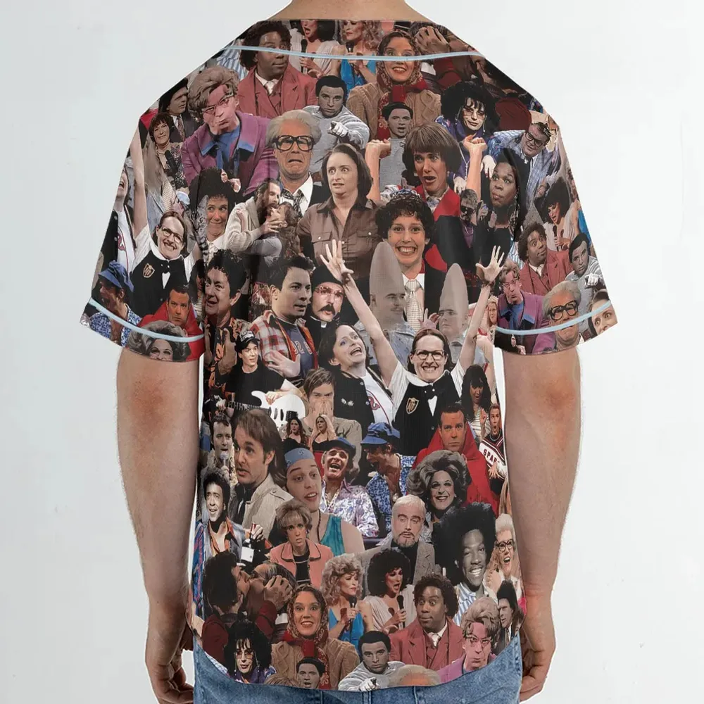 90s Saturday Crew SNL Unisex Baseball Jersey - 2