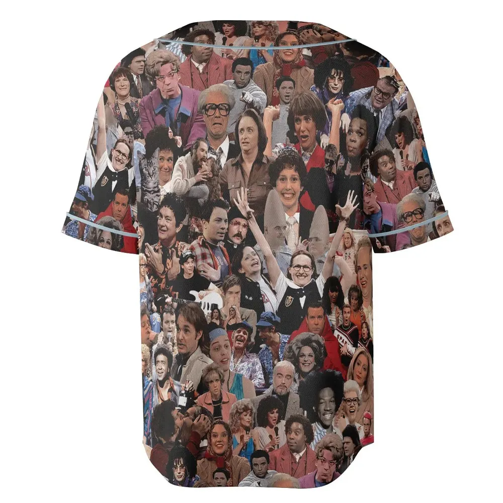 90s Saturday Crew SNL Unisex Baseball Jersey - 4