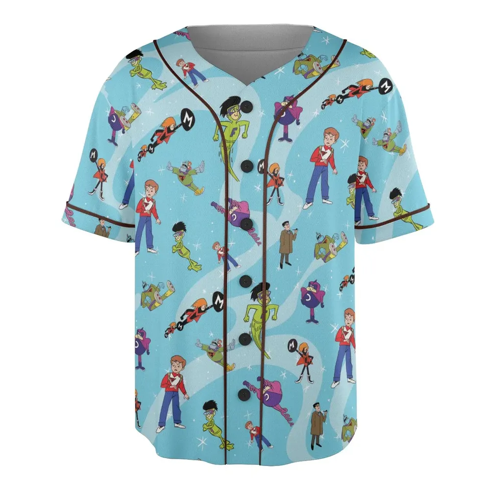 Frankenstein Jr. And The Impossibles Unisex Baseball Jersey - 3
