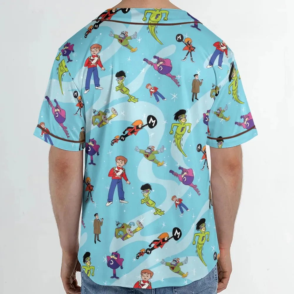 Frankenstein Jr. And The Impossibles Unisex Baseball Jersey - 2
