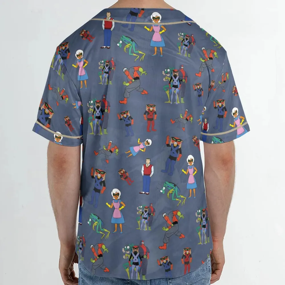 The Brak Show Characters Unisex Baseball Jersey - 2