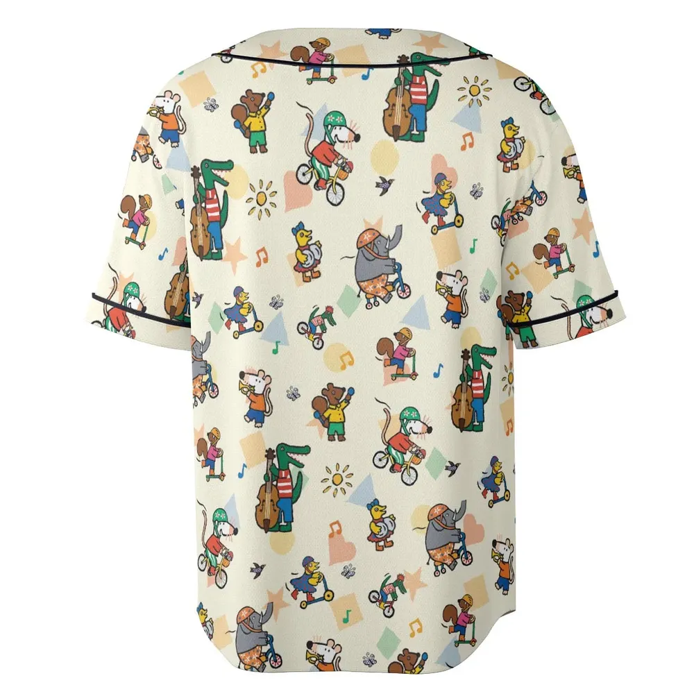 Maisy And Friends Unisex Baseball Jersey - 4