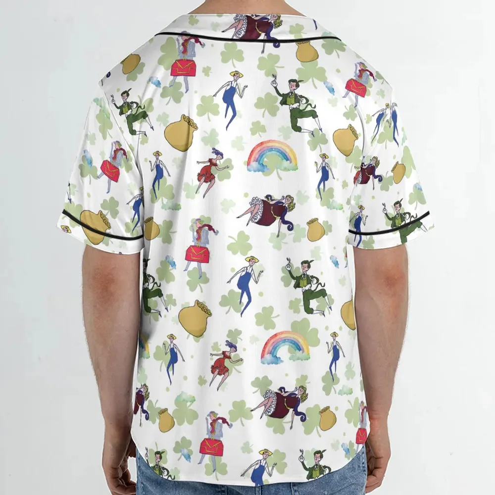 Irish Movie Finian’s Rainbow Characters Unisex Baseball Jersey - 2