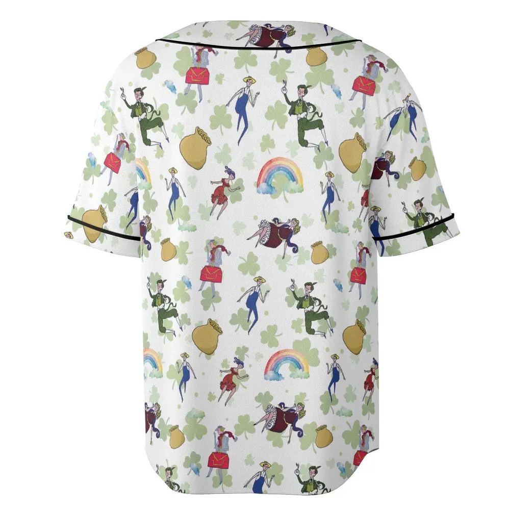 Irish Movie Finian’s Rainbow Characters Unisex Baseball Jersey - 4