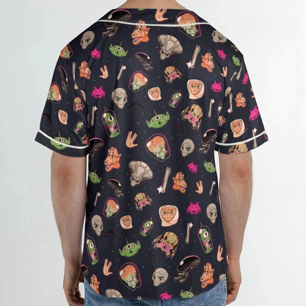 Classic Aliens Unisex Baseball Jersey - 2