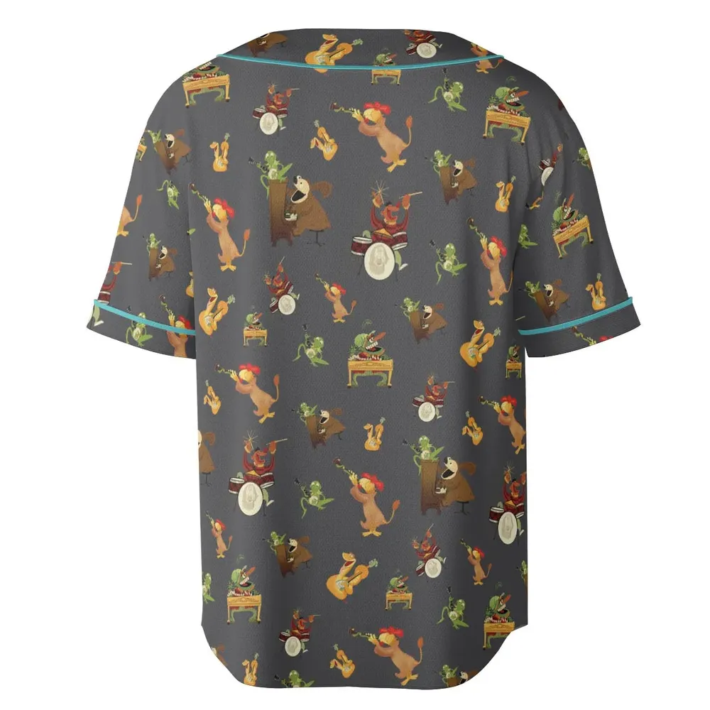 River Bottom Dr. Teeth and the Electric Mayhem Unisex Baseball Jersey - 4
