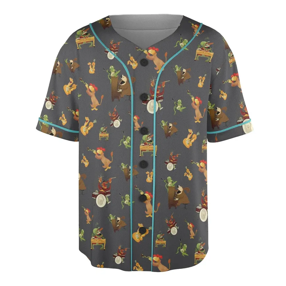 River Bottom Dr. Teeth and the Electric Mayhem Unisex Baseball Jersey - 3