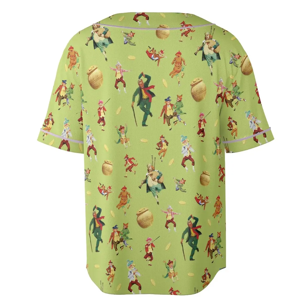 Irish Movie Darby O'Gill Characters Unisex Baseball Jersey - 4